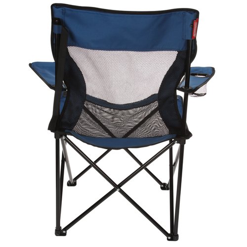 Additional Image 3 - a blue and white folding chair