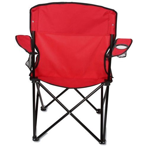 Additional Image 3 - a red folding chair with a white background