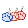 View Image 2 of 2 of Reflective Pet Collar Tag - Paw Print