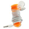 View Image 3 of 3 of Earbud Wrap & Clip - Translucent