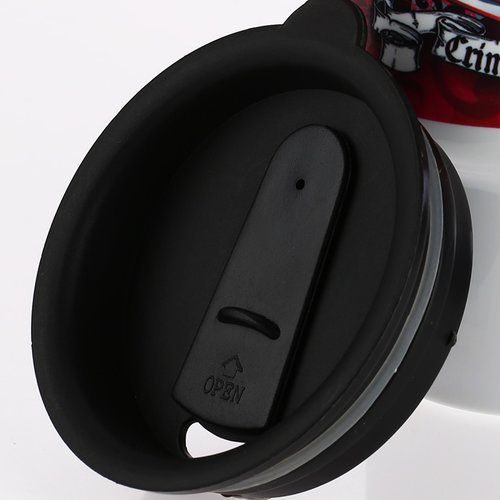 Additional Image 1 - a black lid with a black handle