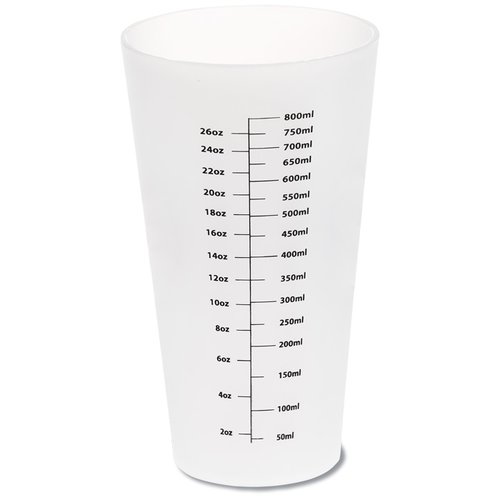 Additional Image 3 - a white measuring cup with black lines