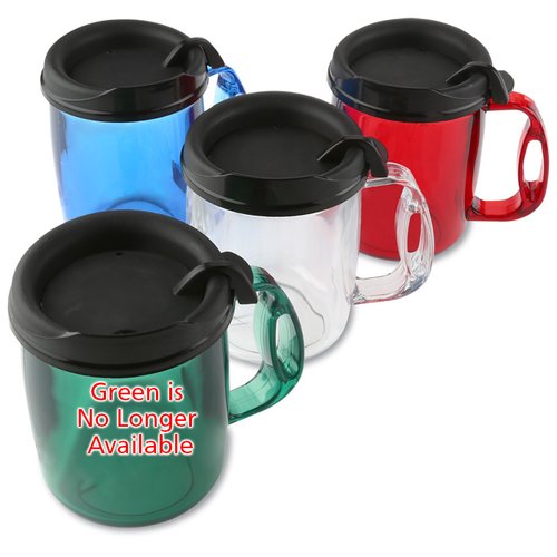 Additional Image 2 - a group of mugs with black lids