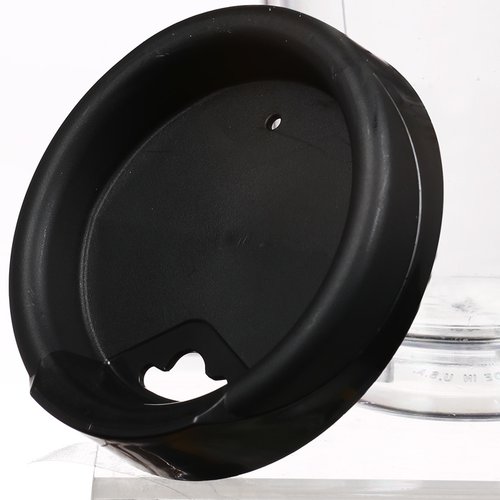Additional Image 1 - a black round object with a hole in the middle