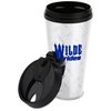 View Image 2 of 2 of Diamond Plate Voyager Insulated Travel Tumbler - 16 oz.
