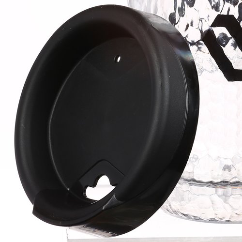 Additional Image 1 - a black round object with a hole in the middle