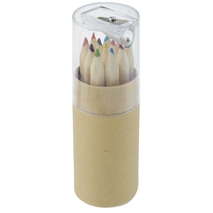  Colored Pencil & Sharpener Set 119591