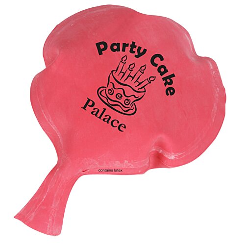 Additional Image 1 - a pink balloon with black text