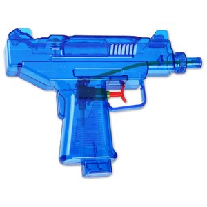 Additional Image 2 - a blue toy gun on a white background