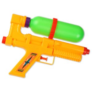 Additional Image 1 - a yellow water gun with a green object