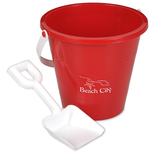 Additional Image 2 - a red bucket and scoop