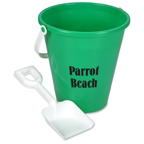 Additional Image 2 - a green bucket and shovel