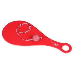 Additional Image 3 - a red plastic object with a round object