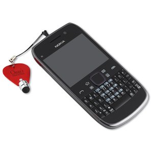 Additional Image 2 - a cell phone with a keypad attached to it