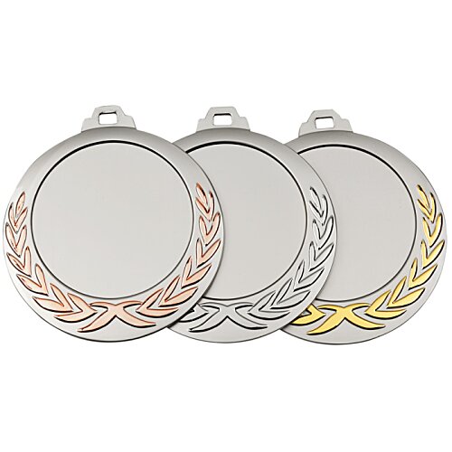 Additional Image 1 - a group of silver and gold medals