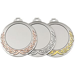 Additional Image 1 - a group of silver and gold medals