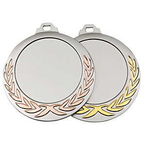 Additional Image 1 - a group of silver and gold medals