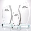 View Image 2 of 2 of Radiant Starfire Glass Award - 7"