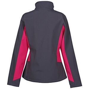 Additional Image 1 - a black and pink jacket