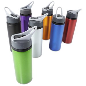 Custom Water Bottles Sip & Flip Aluminum Bottle - 24 oz. 119696 ...