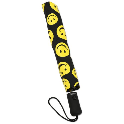 Additional Image 3 - a black and yellow umbrella