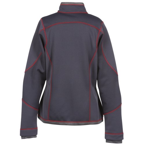 Additional Image 1 - a back view of a black jacket