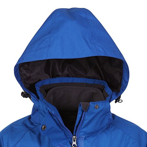 Additional Image 2 - a blue jacket with a hood