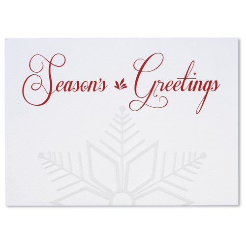 Additional Image 2 - a white card with red writing