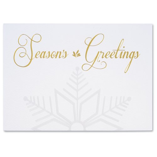 Additional Image 3 - a white card with gold text