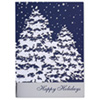 View Image 3 of 4 of Snow Covered Trees Greeting Card