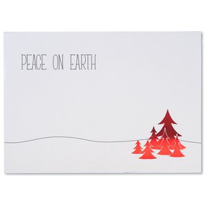 Additional Image 2 - a white card with red decorations