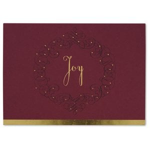 Additional Image 3 - a red and gold card