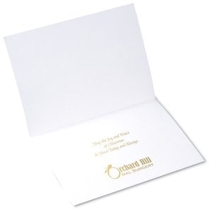 Additional Image 4 - a white paper with gold text