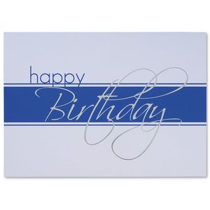 Additional Image 3 - a blue and white card