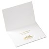 View Image 4 of 4 of Gold Foil Thank You Greeting Card