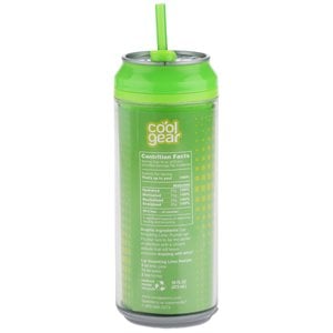 Additional Image 4 - a green beverage can with a straw