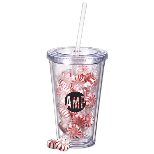 Additional Image 1 - a cup with a straw in it