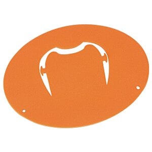 Additional Image 2 - an orange circle with a white outline on it