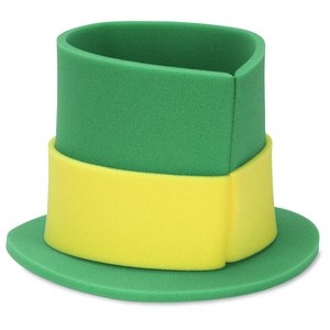 Additional Image 1 - a green and yellow hat