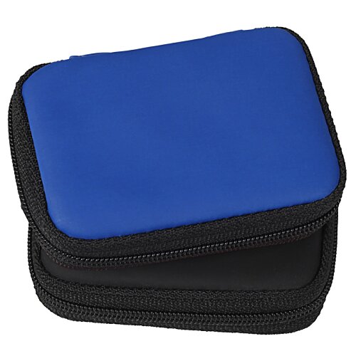 Additional Image 1 - a stack of blue and black cases