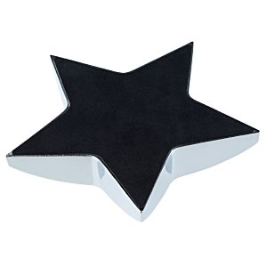 Additional Image 1 - a black star on a white background