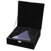 View Image 3 of 3 of Blue Triangle Crystal Award
