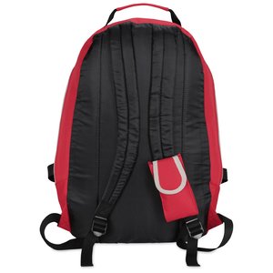 Additional Image 1 - a black and red backpack