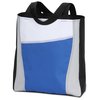 View Image 4 of 6 of Accent Panel Tote - Embroidered