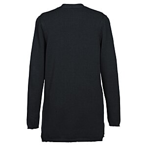 Additional Image 1 - a black long sleeved shirt