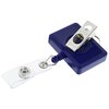 View Image 2 of 5 of Retractable Badge Holder with Lanyard Attachment - Rectangle