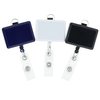 View Image 3 of 5 of Retractable Badge Holder with Lanyard Attachment - Rectangle