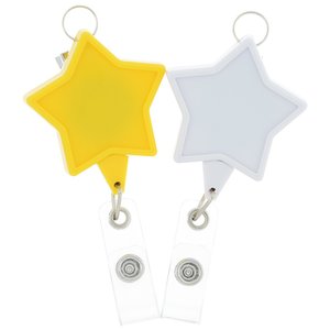 Additional Image 2 - a pair of yellow and white earrings