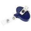 View Image 2 of 4 of Retractable Badge Holder with Lanyard Attachment - Oval - Label