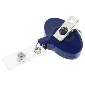 Additional Image 1 - a blue heart shaped badge